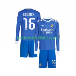Real Madrid Endrick 16 Barn Tredje Matchtröja 2025/26 Långärmad