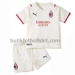 AC Milan Barn Borta Matchtröja 2021/22 Kortärmad