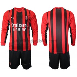 AC Milan Barn Hemma Matchtröja 2021/22 Långärmad
