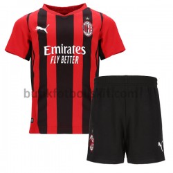 AC Milan Barn Hemma Matchtröja 2021/22 Kortärmad