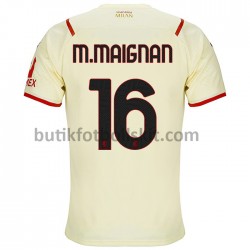AC Milan Mike Maignan 16 Borta Matchtröja 2021/22 Kortärmad