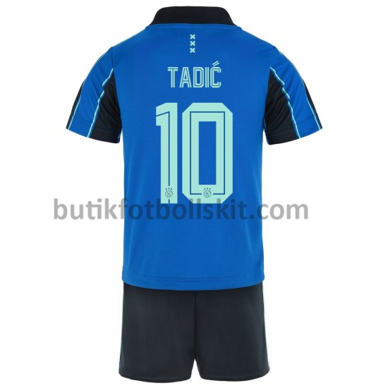 AFC Ajax Dušan Tadić 10 Barn Borta Matchtröja 2021/22 Kortärmad