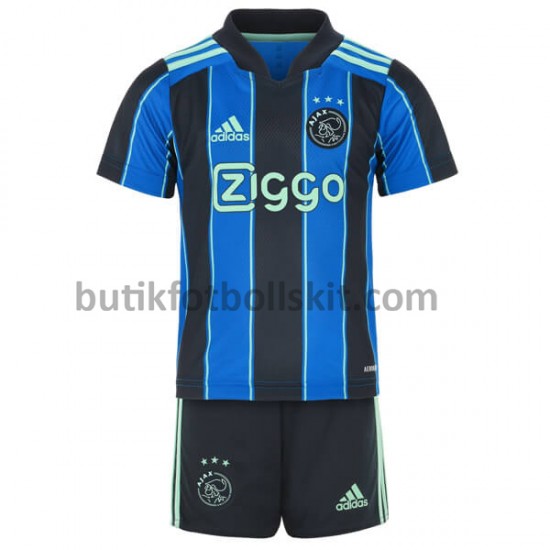 AFC Ajax Barn Borta Matchtröja 2021/22 Kortärmad