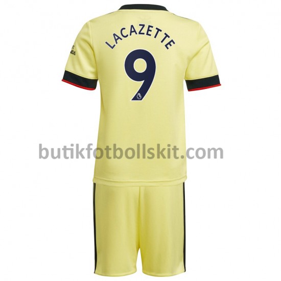 Arsenal Alexandre Lacazette 9 Barn Borta Matchtröja 2021/22 Kortärmad