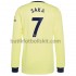 Arsenal Bukayo Saka 7 Borta Matchtröja 2021/22 Långärmad