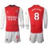Arsenal Odegaard 8 Barn Hemma Matchtröja 2021/22 Långärmad