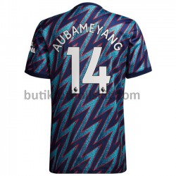 Arsenal Pierre-Emerick Aubameyang 14 Tredje Matchtröja 2021/22 Kortärmad