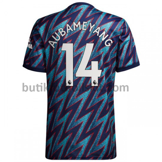 Arsenal Pierre-Emerick Aubameyang 14 Tredje Matchtröja 2021/22 Kortärmad