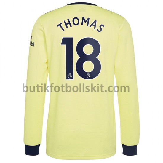 Arsenal Thomas Partey 18 Borta Matchtröja 2021/22 Långärmad