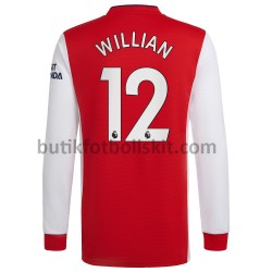 Arsenal Willian 12 Hemma Matchtröja 2021/22 Långärmad