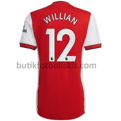 Arsenal Willian 12 Hemma Matchtröja 2021/22 Kortärmad
