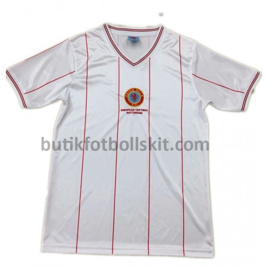 Aston Villa Retro Borta Matchtröja 1982 Kortärmad
