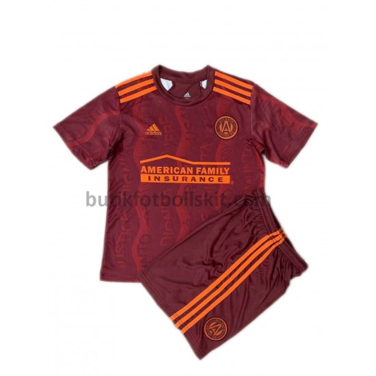 Atlanta United Barn Tredje Matchtröja 2021 Kortärmad
