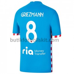 Atlético Madrid Antoine Griezmann 8 Fjärde Matchtröja 2021/22 Kortärmad