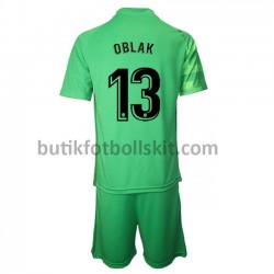 Atlético Madrid Målvakt Jan Oblak 13 Barn Tredje Matchtröja 2021/22 Kortärmad