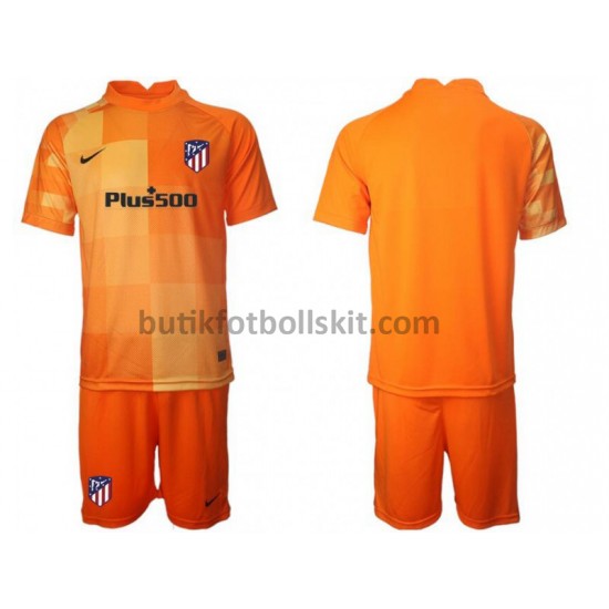 Atlético Madrid Målvakt Barn Hemma Matchtröja 2021/22 Kortärmad