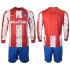 Atlético Madrid Barn Hemma Matchtröja 2021/22 Långärmad