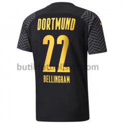 Borussia Dortmund Jude Bellingham 22 Borta Matchtröja 2021/22 Kortärmad