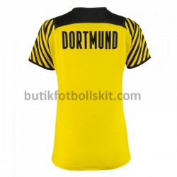 Borussia Dortmund Dam Hemma Matchtröja 2021/22 Kortärmad