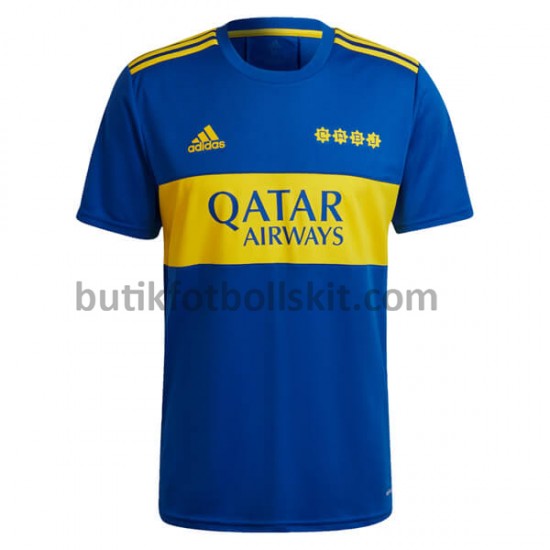 CA Boca Juniors Hemma Matchtröja 2021/22 Kortärmad