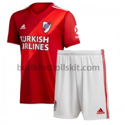 CA River Plate Barn Borta Matchtröja 2021/22 Kortärmad