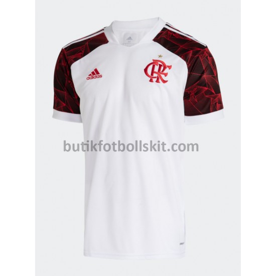 CR Flamengo Borta Matchtröja 2021/22 Kortärmad