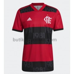 CR Flamengo Hemma Matchtröja 2021/22 Kortärmad