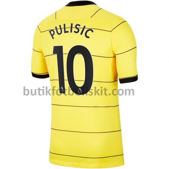 Chelsea Christian Pulisic 10 Borta Matchtröja 2021/22 Kortärmad