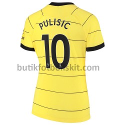 Chelsea Christian Pulisic 10 Dam Borta Matchtröja 2021/22 Kortärmad