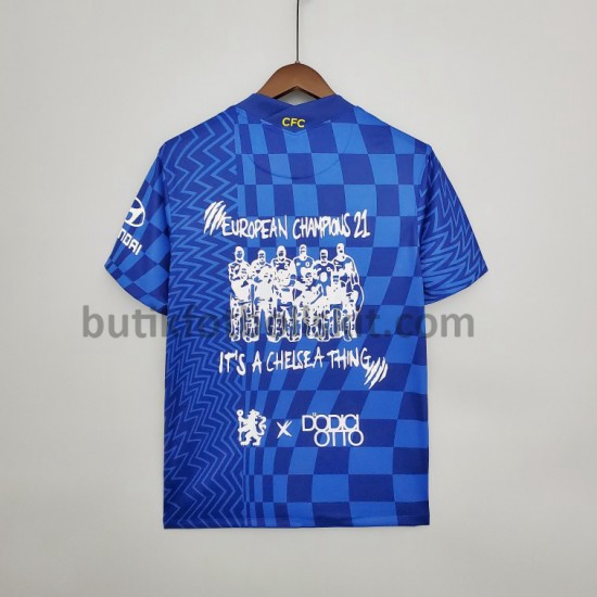 Chelsea Graffiti Hemma Matchtröja 2021/22 Kortärmad