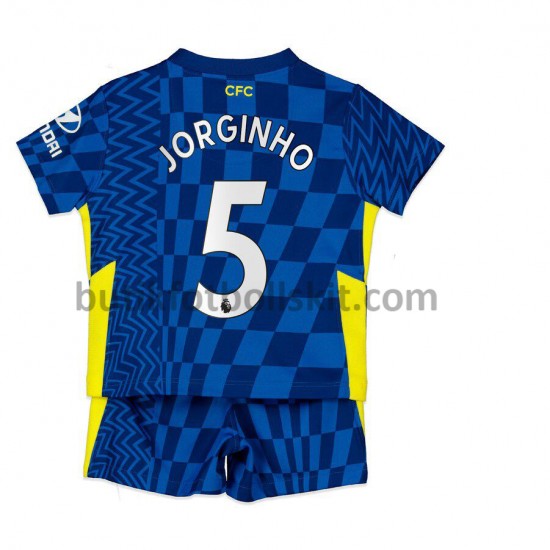 Chelsea Jorginho 5 Barn Hemma Matchtröja 2021/22 Kortärmad