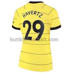 Chelsea Kai Havertz 29 Dam Borta Matchtröja 2021/22 Kortärmad