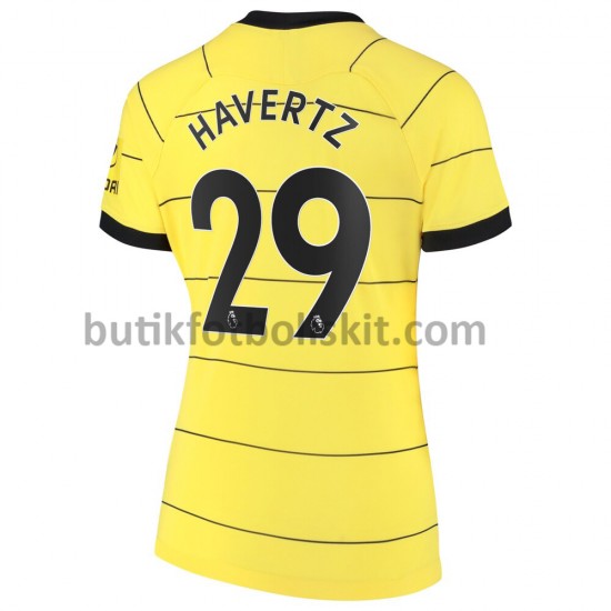 Chelsea Kai Havertz 29 Dam Borta Matchtröja 2021/22 Kortärmad