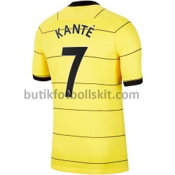Chelsea Kante 7 Borta Matchtröja 2021/22 Kortärmad