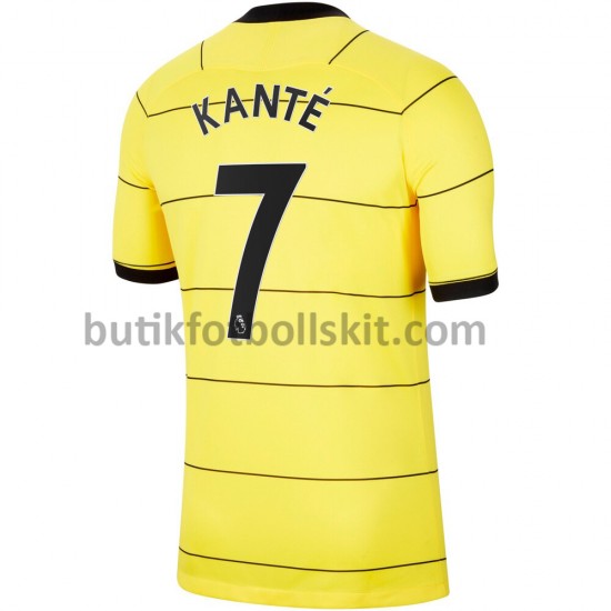 Chelsea Kante 7 Borta Matchtröja 2021/22 Kortärmad