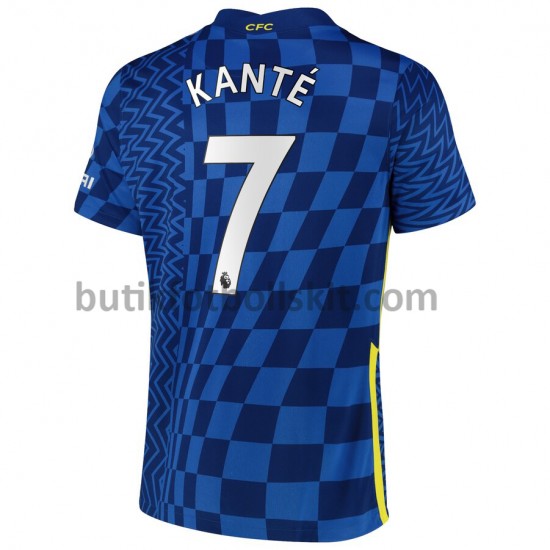 Chelsea Kante 7 Hemma Matchtröja 2021/22 Kortärmad