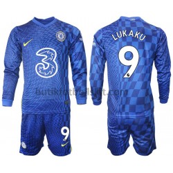 Chelsea LUKAKU 9 Barn Hemma Matchtröja 2021/22 Långärmad