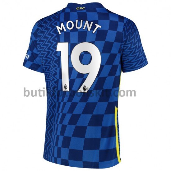 Chelsea Mason Mount 19 Hemma Matchtröja 2021/22 Kortärmad