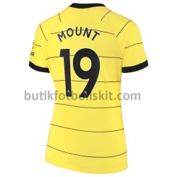 Chelsea Mason Mount 19 Dam Borta Matchtröja 2021/22 Kortärmad