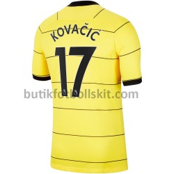 Chelsea Mateo Kovacic 17 Borta Matchtröja 2021/22 Kortärmad