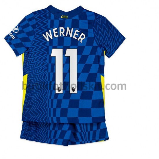 Chelsea Timo Werner 11 Barn Hemma Matchtröja 2021/22 Kortärmad