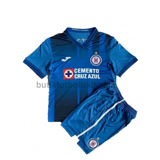 Cruz Azul Barn Hemma Matchtröja 2021/22 Kortärmad