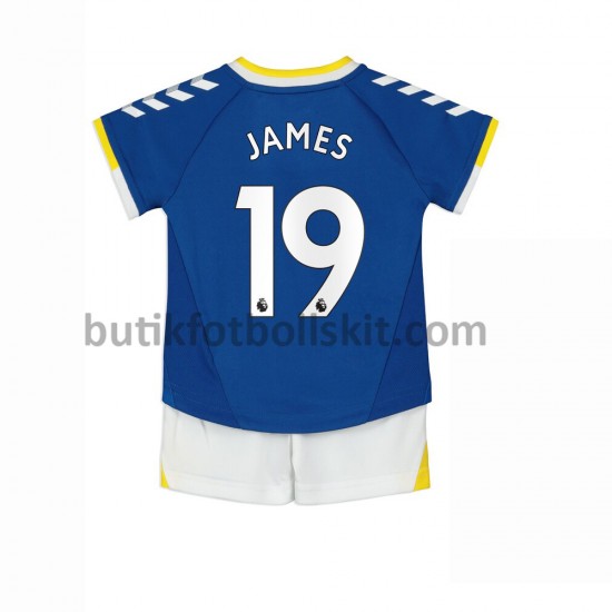 Everton James Rodriguez 19 Barn Hemma Matchtröja 2021/22 Kortärmad