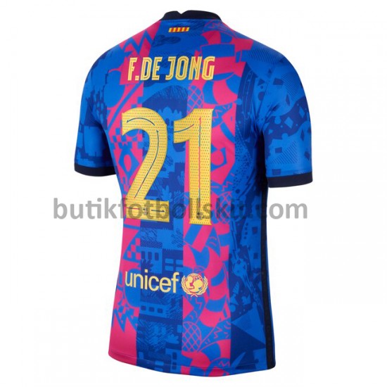FC Barcelona Frenkie de Jong 21 Tredje Matchtröja 2021/22 Kortärmad