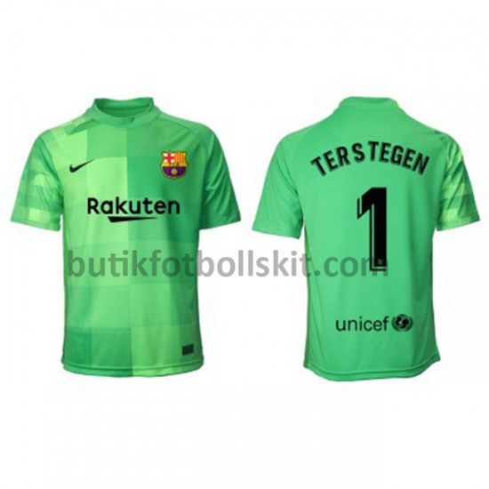FC Barcelona Målvakt Ter Stegen 1 Tredje Matchtröja 2021/22 Kortärmad