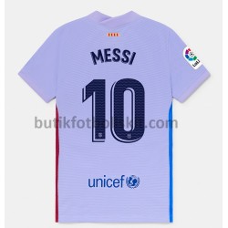 FC Barcelona Lionel Messi 10 Borta Matchtröja 2021/22 Kortärmad