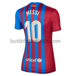 FC Barcelona Lionel Messi 10 Dam Hemma Matchtröja 2021/22 Kortärmad