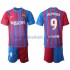 FC Barcelona Memphis Depay 9 Barn Hemma Matchtröja 2021/22 Kortärmad