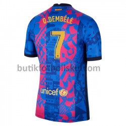 FC Barcelona O. Dembele 7 Tredje Matchtröja 2021/22 Kortärmad