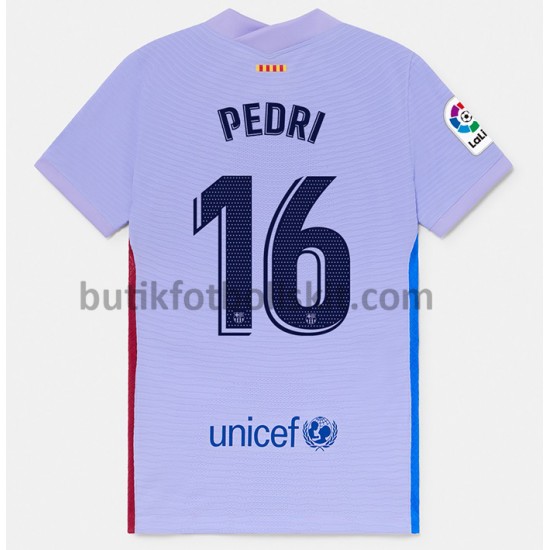 FC Barcelona Pedri 16 Borta Matchtröja 2021/22 Kortärmad